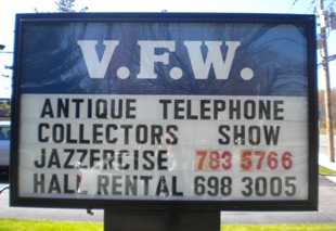 April 2012 phone show sign.